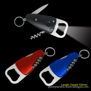 Multi Function Key Chain Tools with LED Torch (#6180)